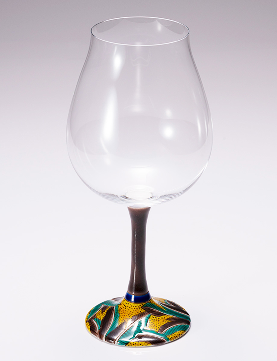 鏑木BNグラス　吉田屋芭蕉　紫 / 糠川孝之