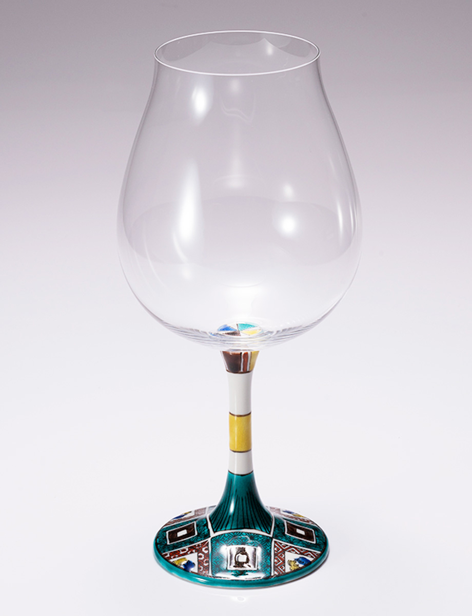 鏑木BNグラス　石畳 / 大志窯