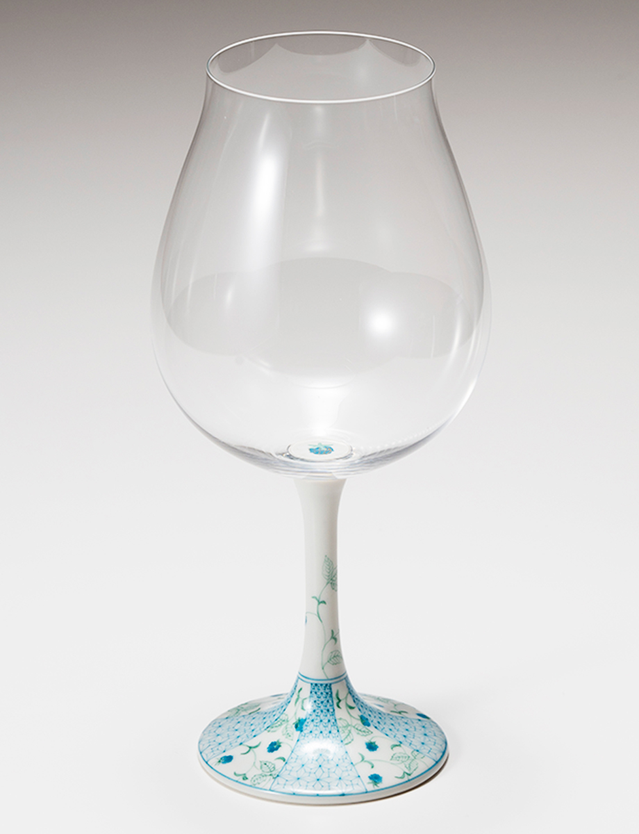 鏑木BNグラス　木いちご　青 / 梅村めぐみ