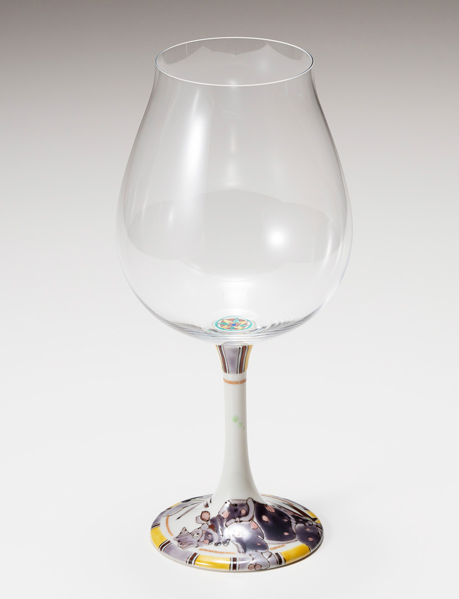 鏑木BNグラス　犀 / 山近泰