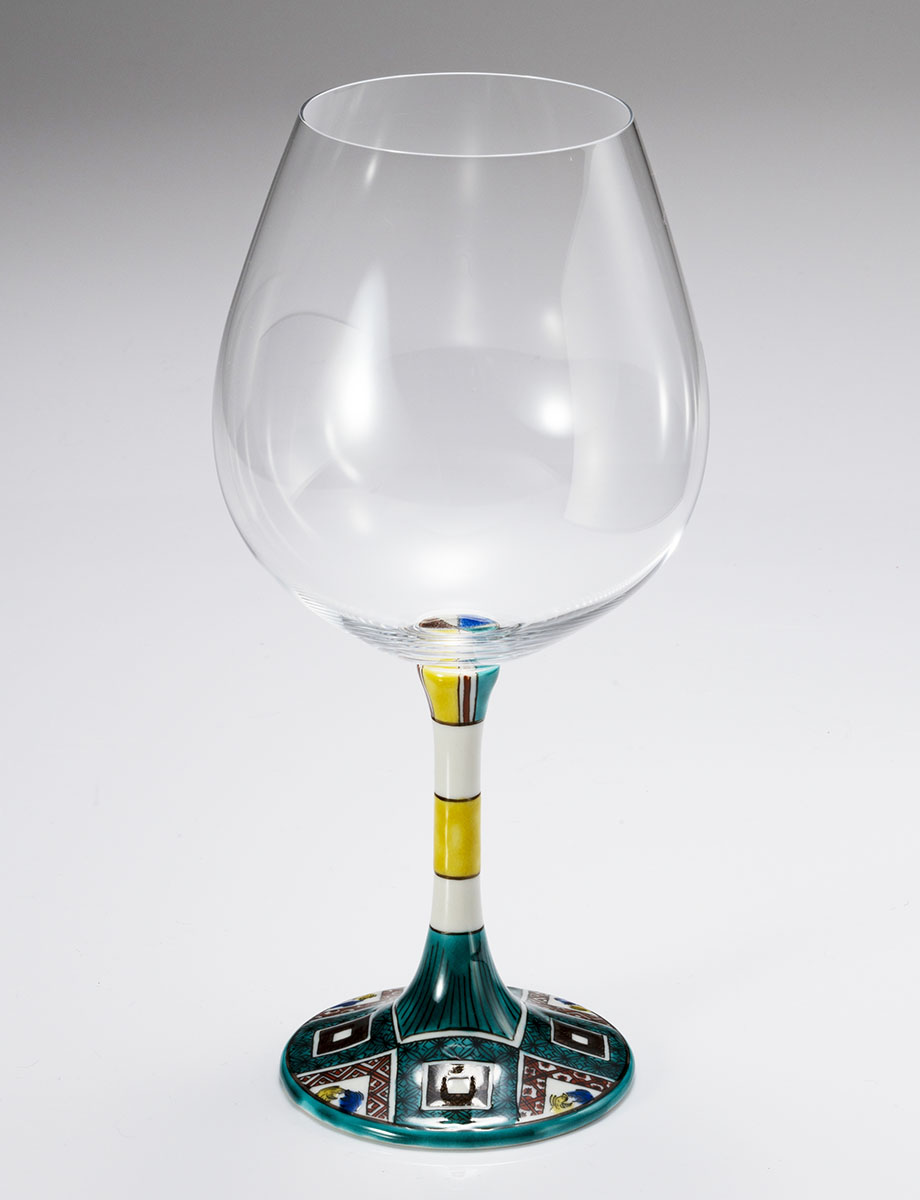 鏑木BOグラス　石畳 / 大志窯