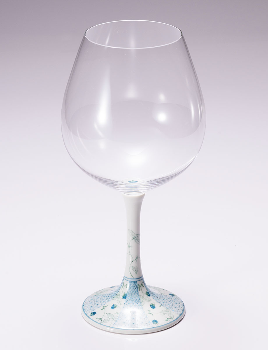 鏑木BOグラス　木いちご　青 / 梅村めぐみ