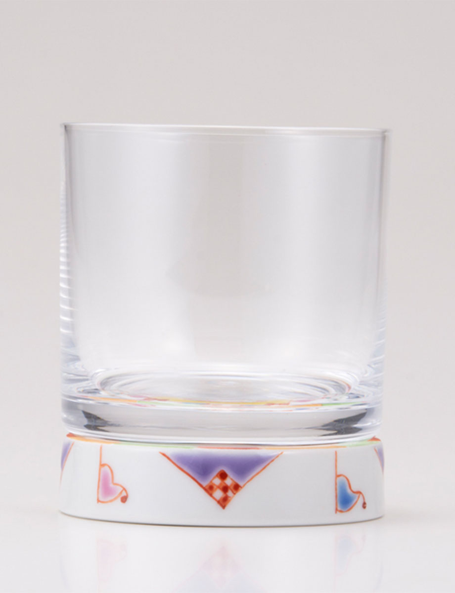 ロックグラス　フラワーハウス