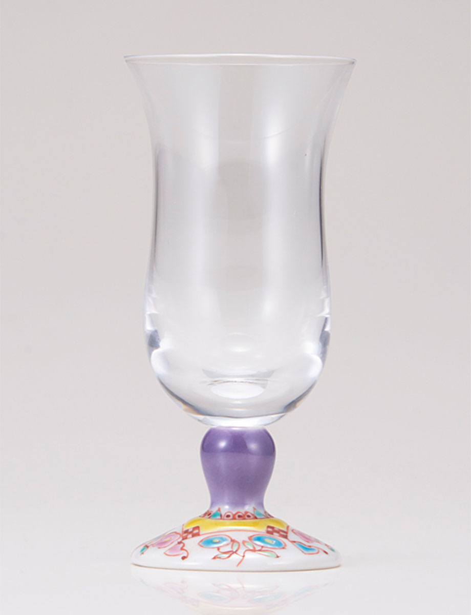 冷酒グラス　フラワーハウス