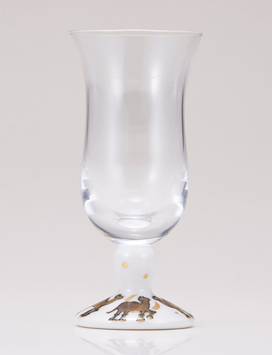 冷酒グラス　月夜のらくだ