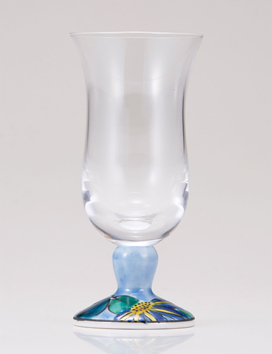 冷酒グラス　鉄仙　ブルー