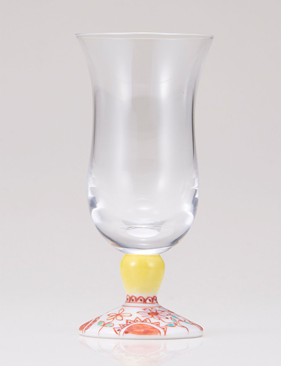 冷酒グラス　フラワー