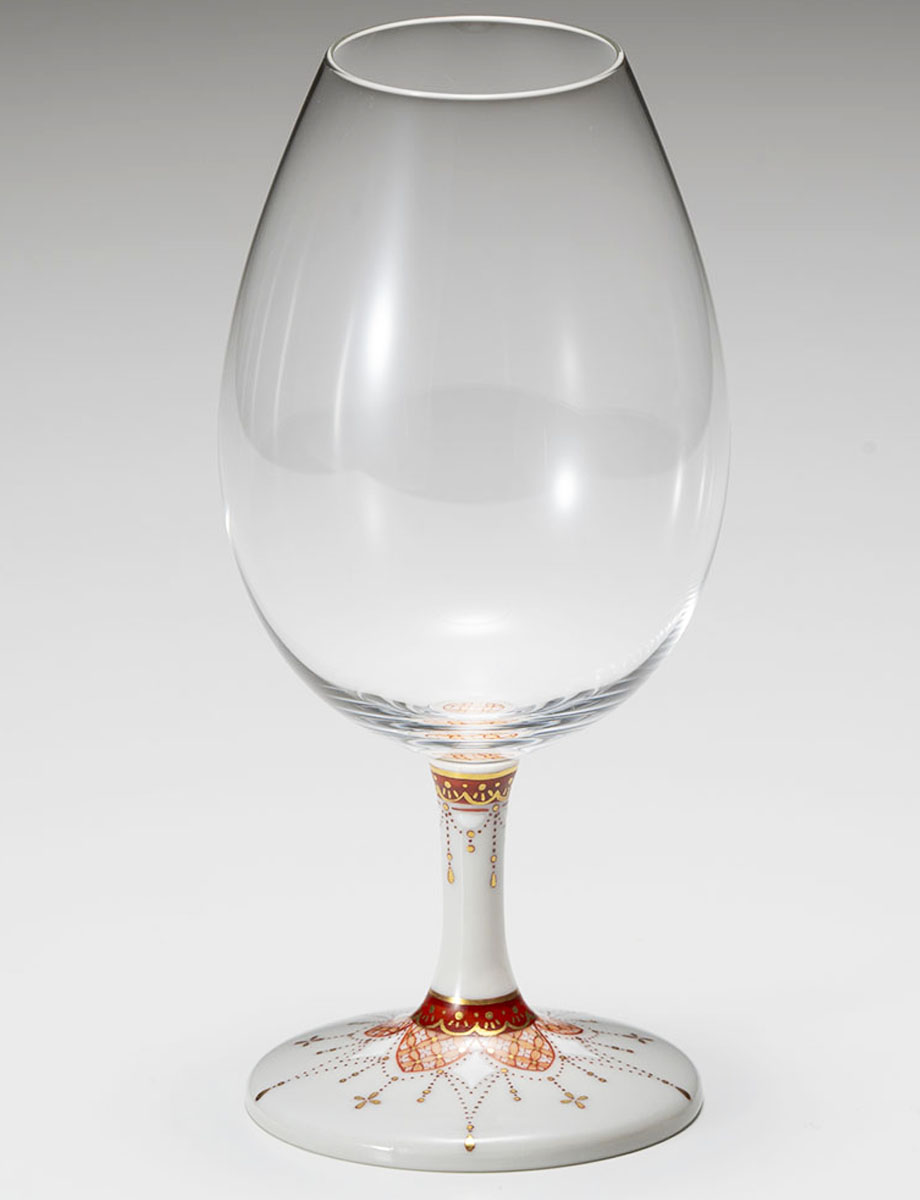 酒グラス　瓔珞　角 / 中本恵海