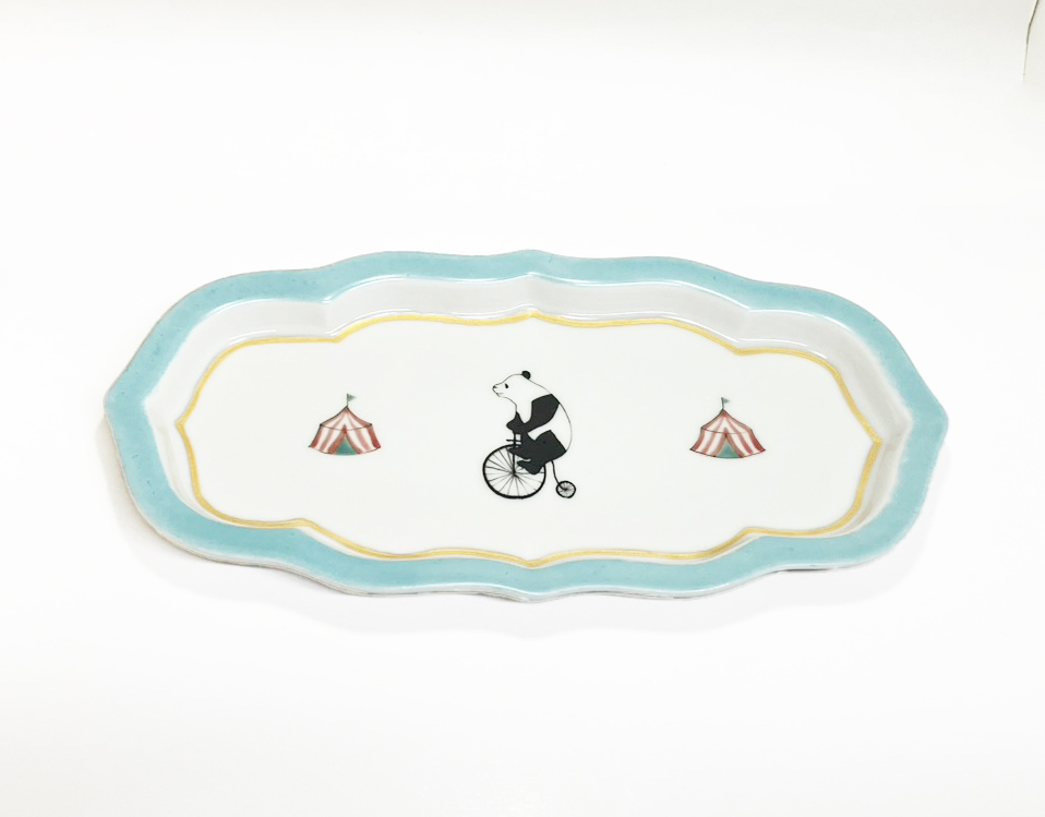 ペン皿サーカスパンダ1