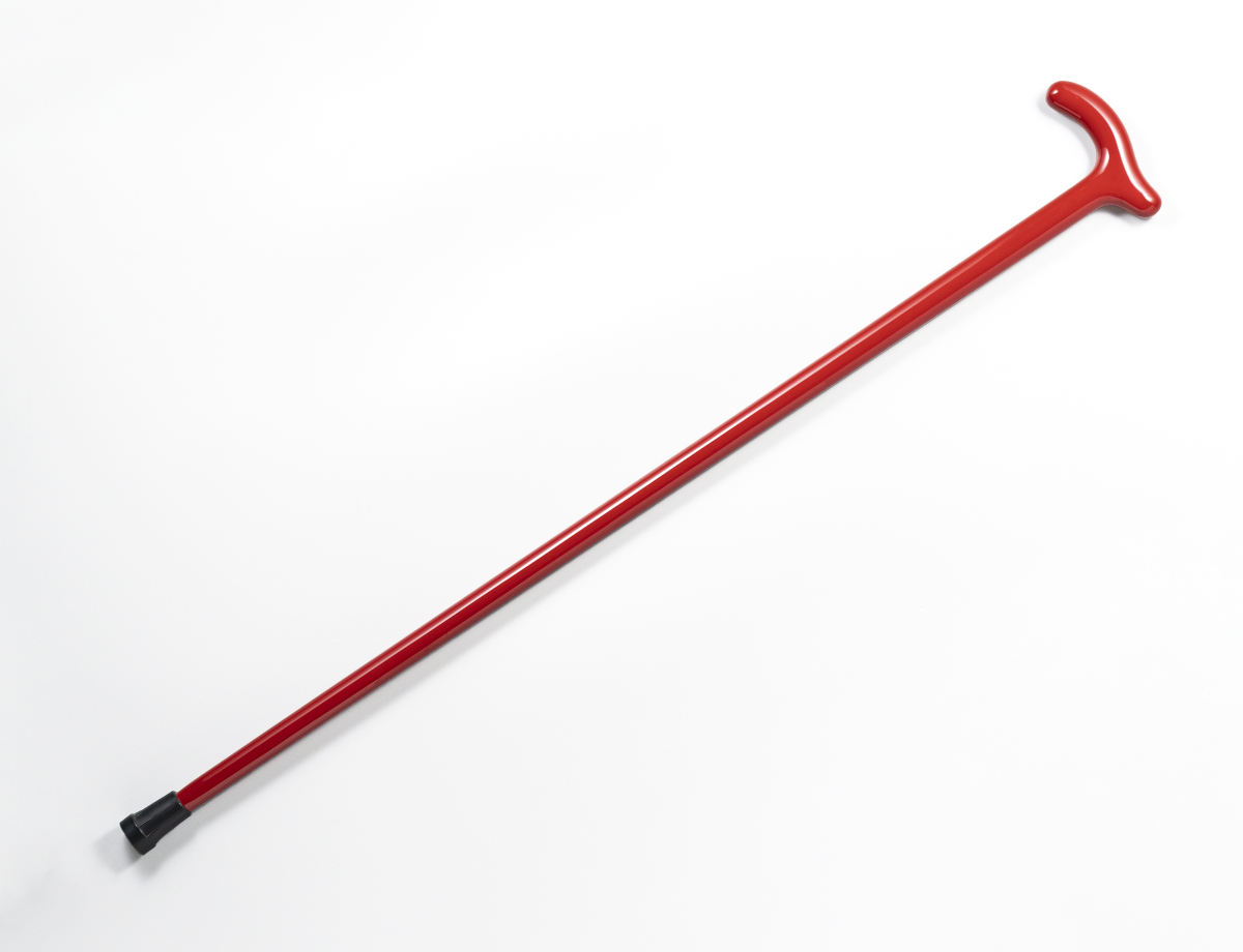 《復興支援》輪島塗　ステッキ（朱塗）