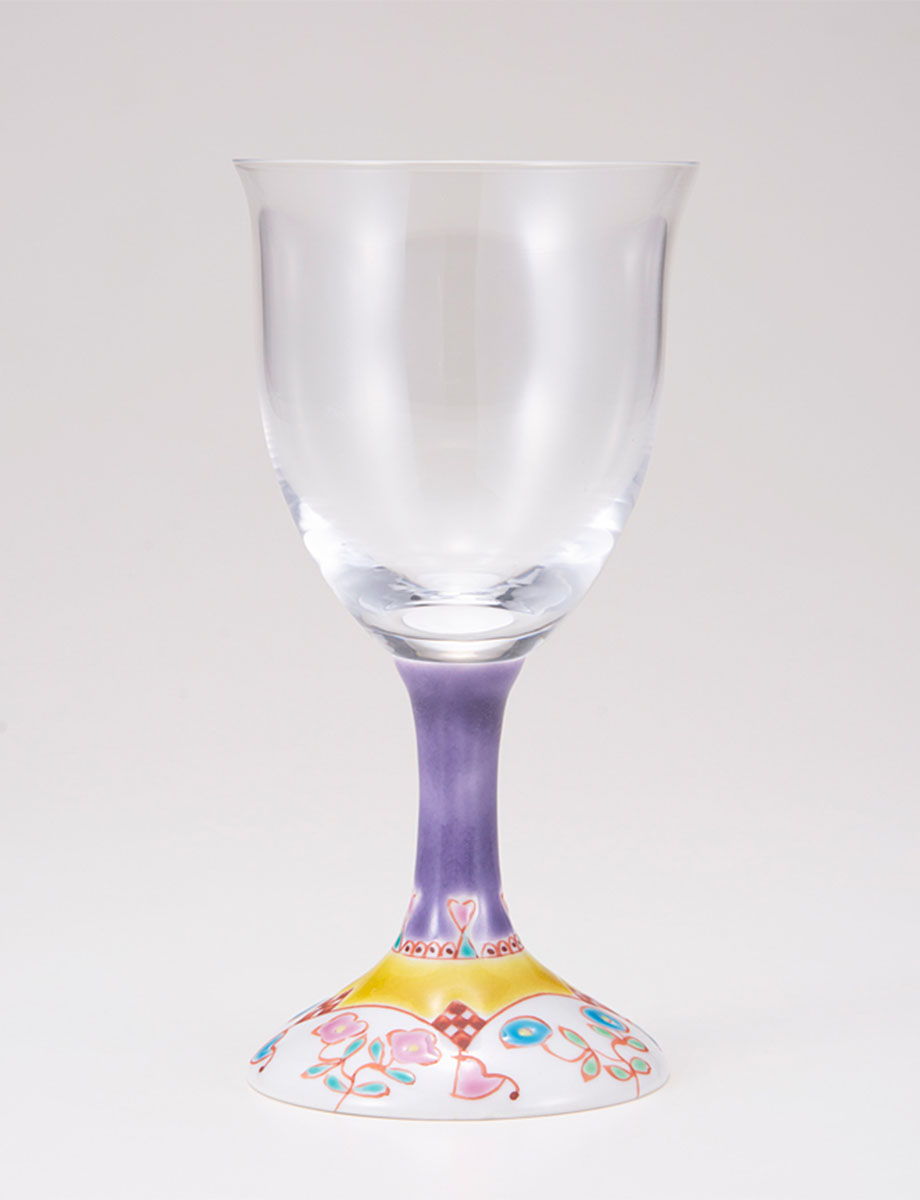 ワイングラス・小　フラワーハウス