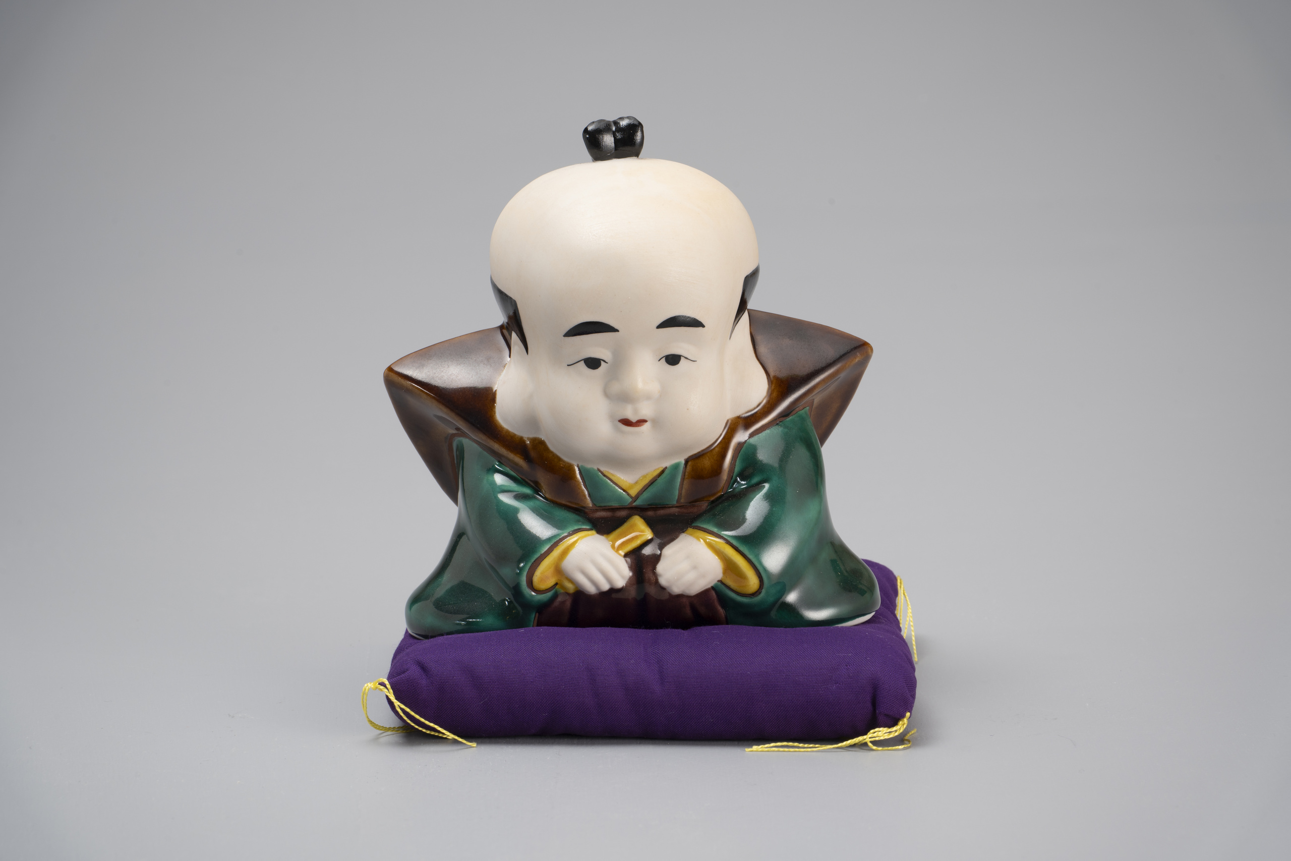 4号福助・交趾 ざぶとん付