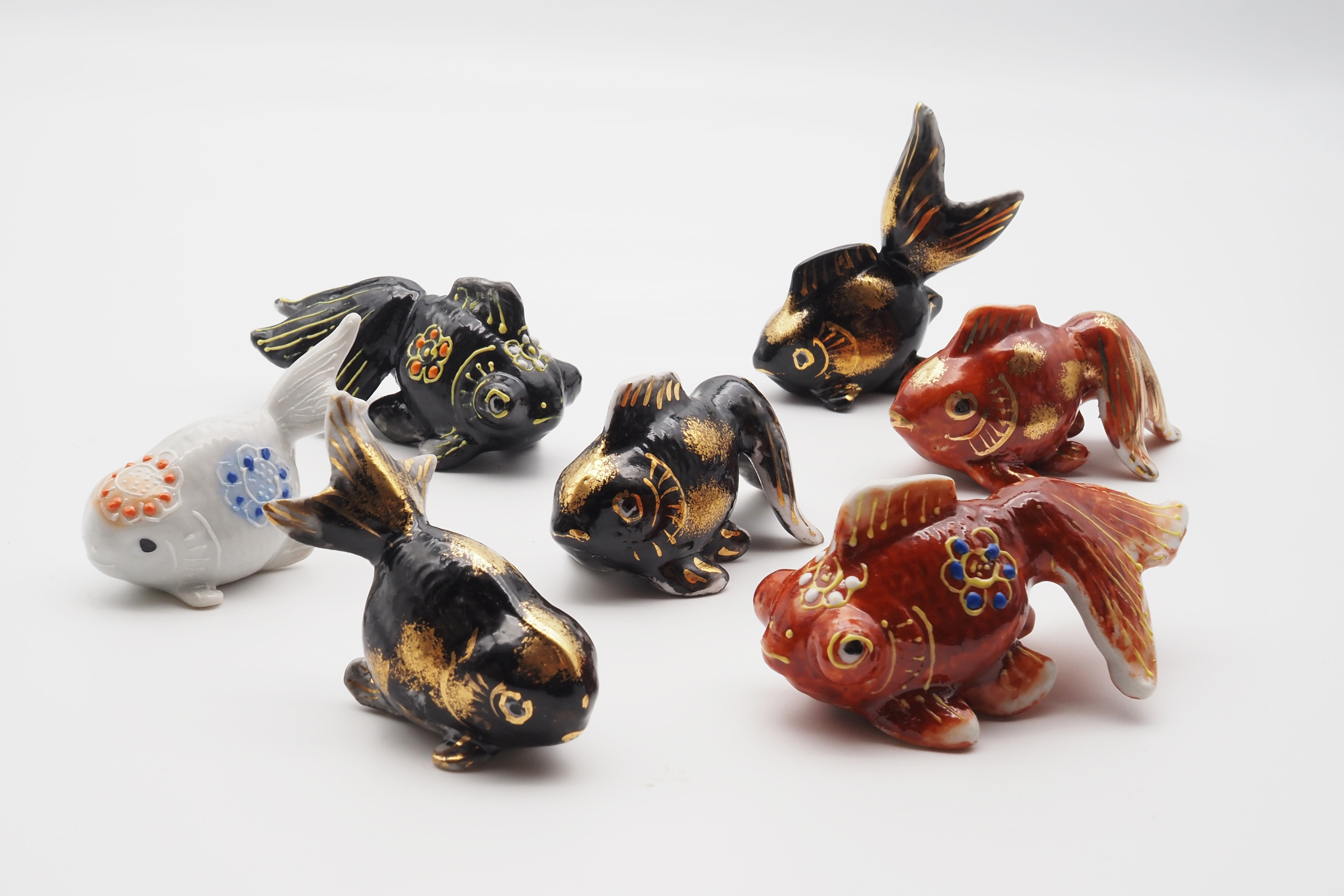 小金魚・盛・金彩・各種