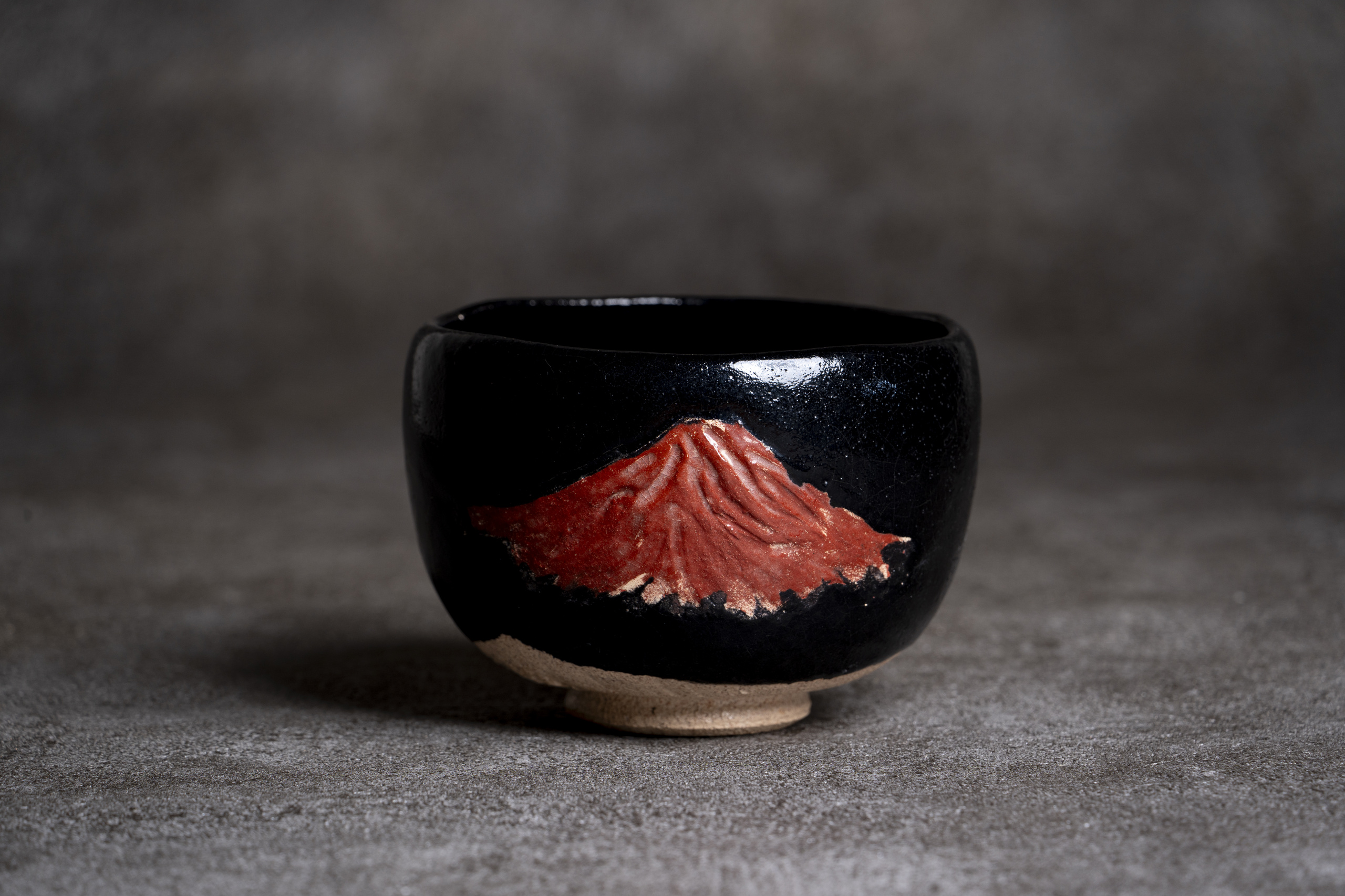 赤富士黒碗碗