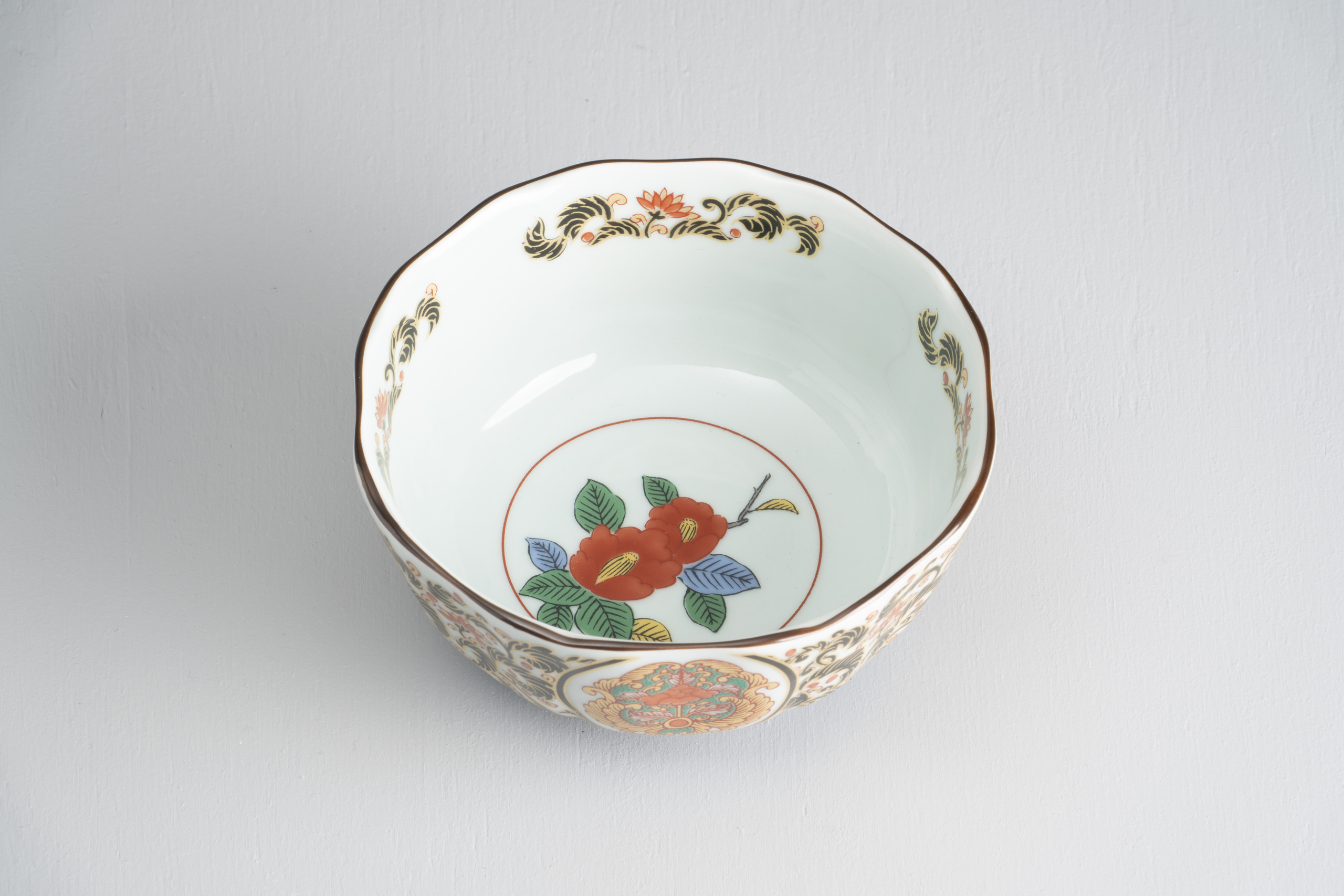 小鉢・山茶花
