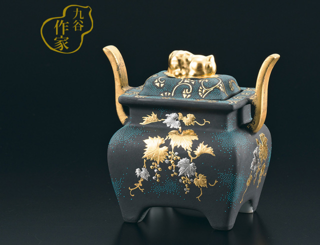 高級品】博選堂製 銅香炉(共箱入り)香炉/香器『高岡銅器【吉祥 高級品】博選堂製 銅香炉(共箱入り)香炉/香器『高岡銅器【吉祥