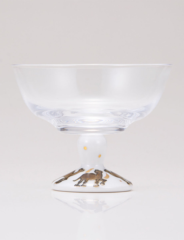 デザートグラス・小　月夜のらくだ