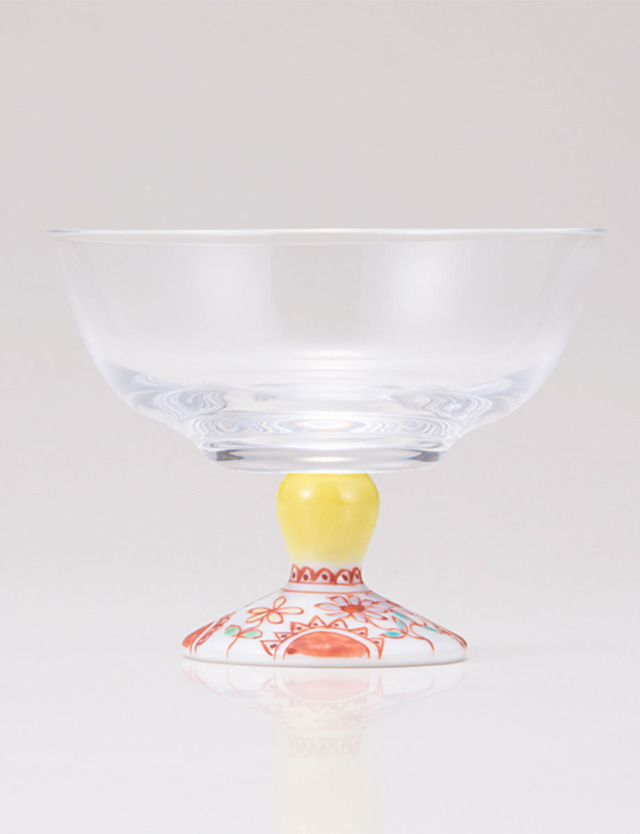 デザートグラス・小　フラワー