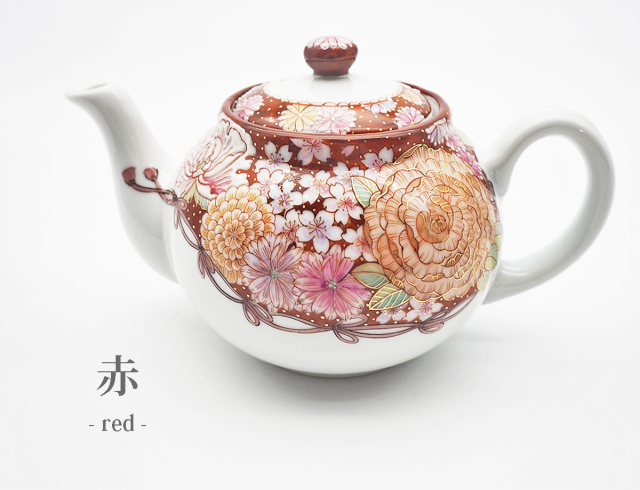 全2種類】ティーポット 結び花詰（網付）/ 藤木美里 かぶらきでしか