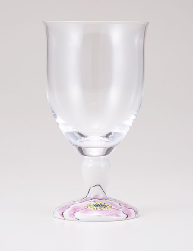 フリーグラス・大　富貴文　ピンク