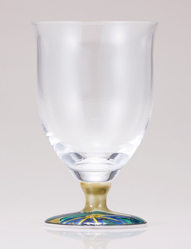 フリーグラス・中　鉄仙　アメ釉