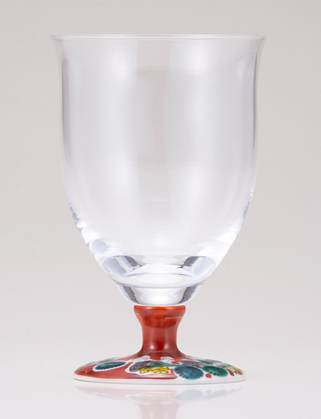 フリーグラス・中　木米　レッド