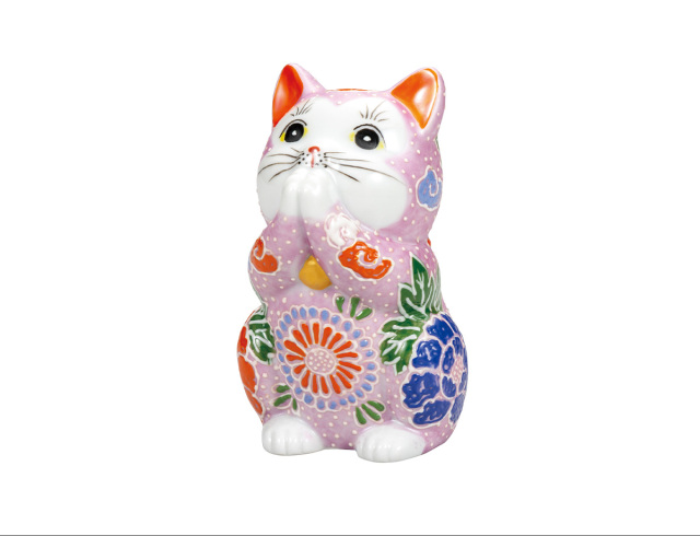 3.8号お祈り猫 ピンク盛 かぶらきでしか買えない