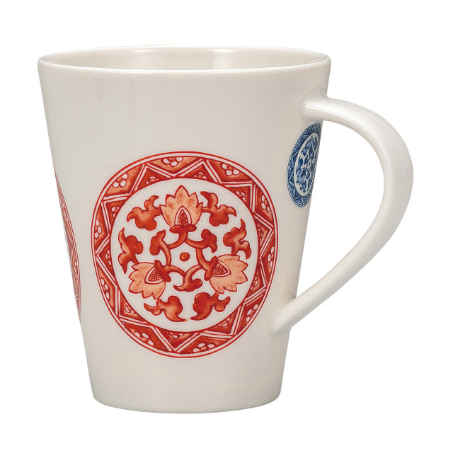 ビッグマグカップ・赤丸紋