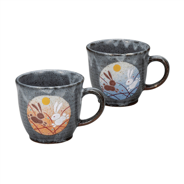 ペアマグカップ・はねうさぎ