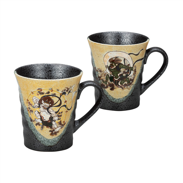 ペアマグカップ・風神雷神