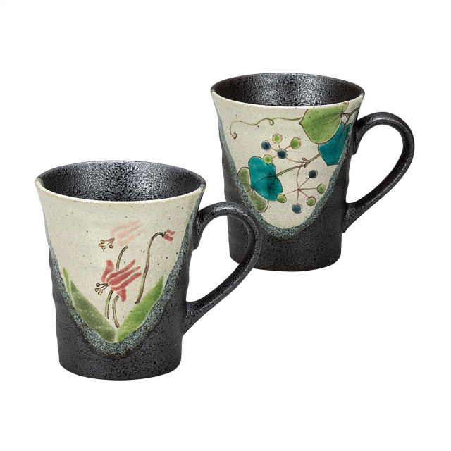 ペアマグカップ・野花 