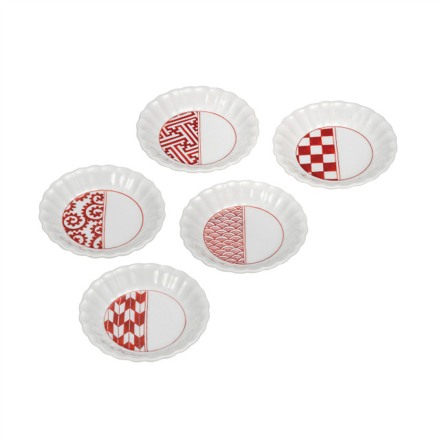 3.5号皿揃・吉祥文様