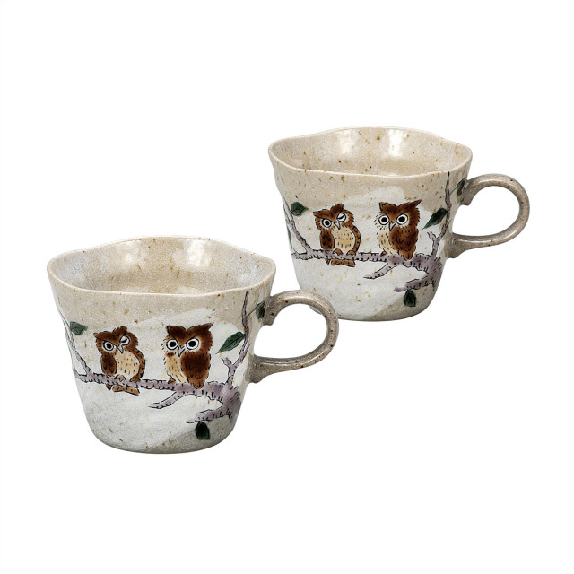 ペアマグカップ・ふくろう