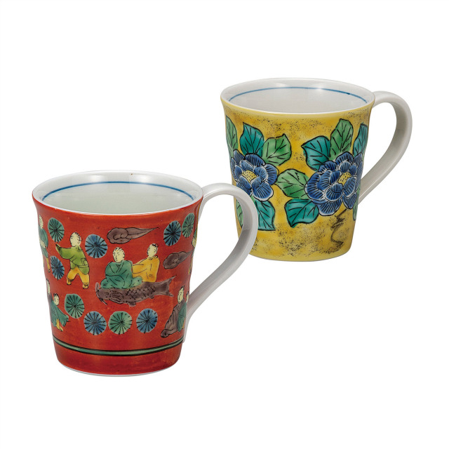 ペアマグカップ・木米/吉田屋