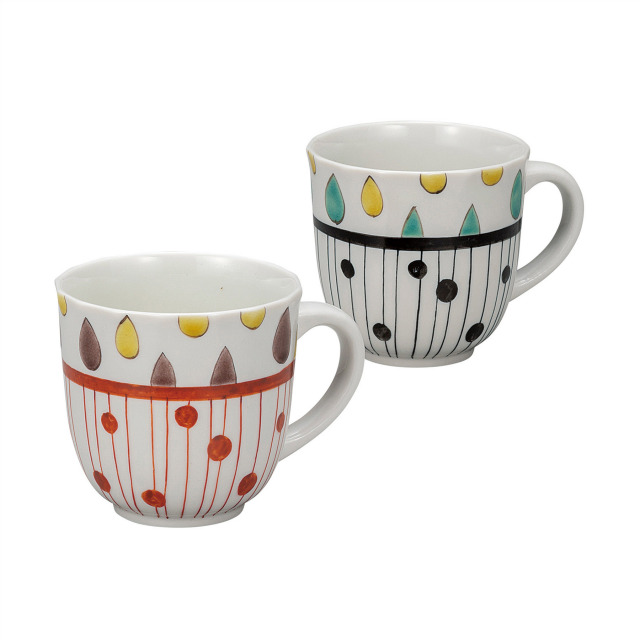 ペアマグカップ・しずくライン 