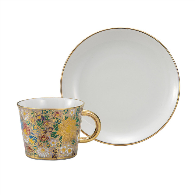 カップ＆ソーサー・本金花詰