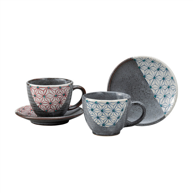 ペアコーヒー・麻文