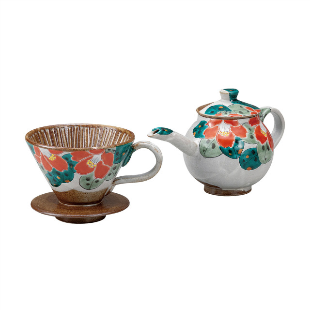 ドリッパー付ポット・椿