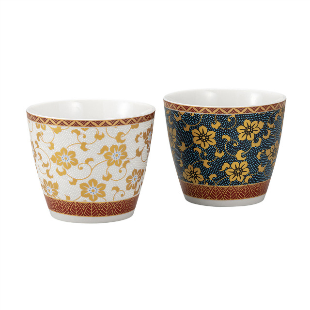 ペア焼酎カップ・鉄仙紋