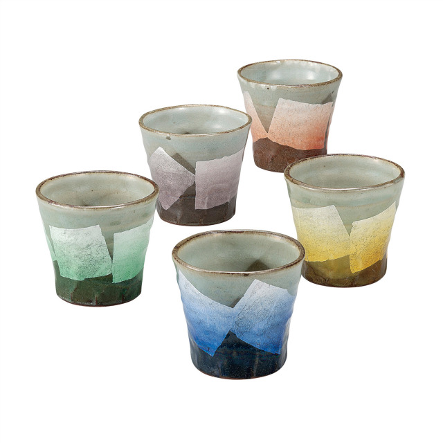 焼酎カップセット・銀彩