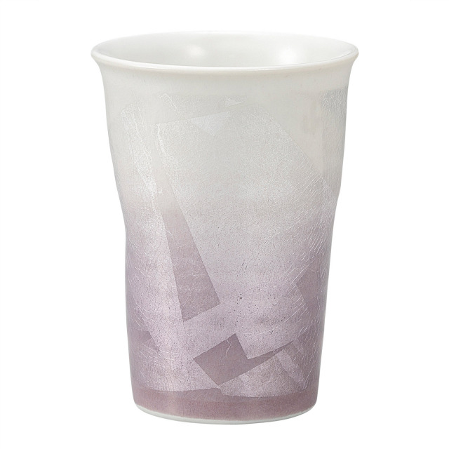 フリーカップ・銀彩紫