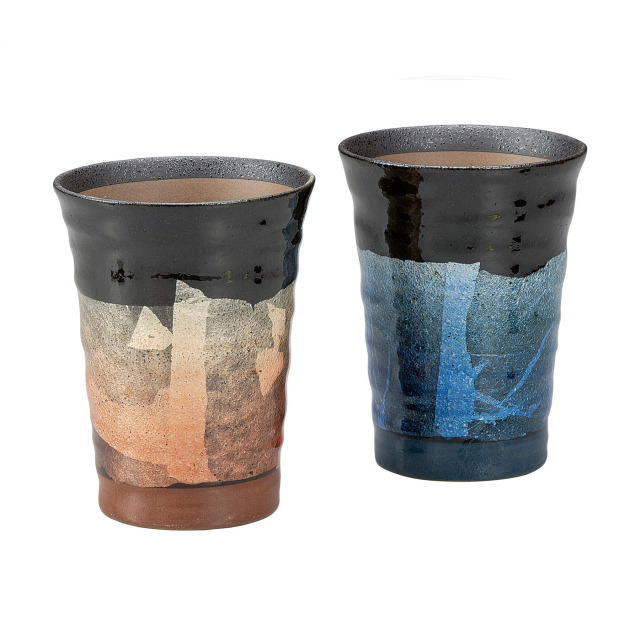 ペアフリーカップ・銀彩