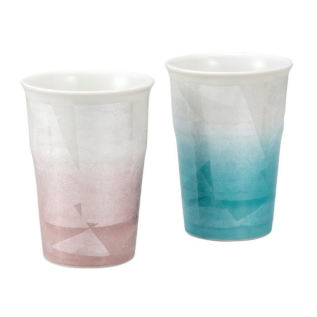 ペアフリーカップ・銀彩