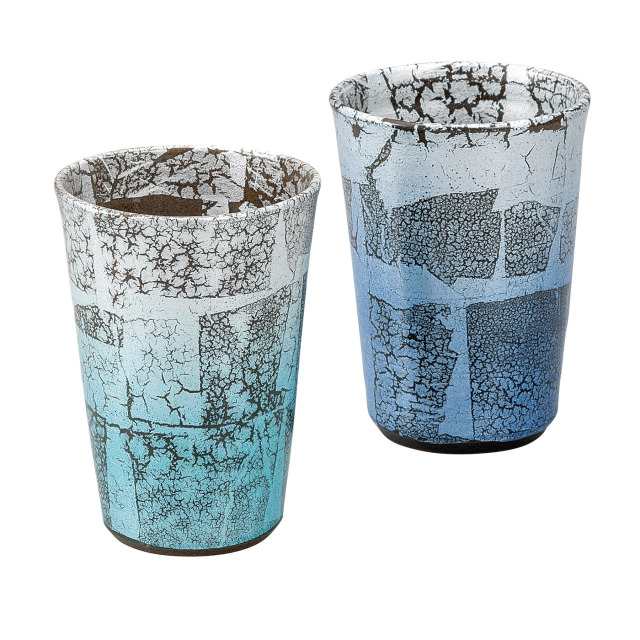 ペアフリーカップ・銀彩