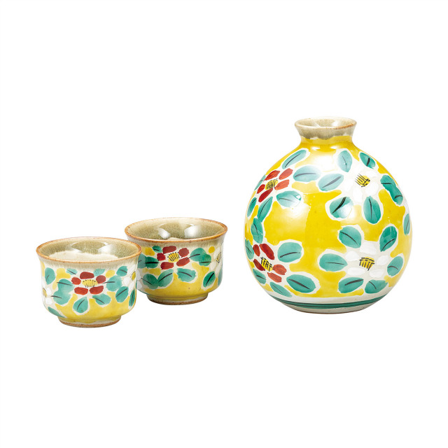 晩酌揃・吉田屋花文