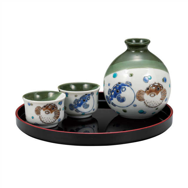 晩酌揃・ふぐ・はりせんぼん（盆付）