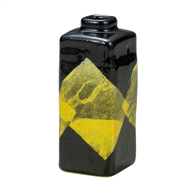 3.5号一輪生・銀彩　黄色