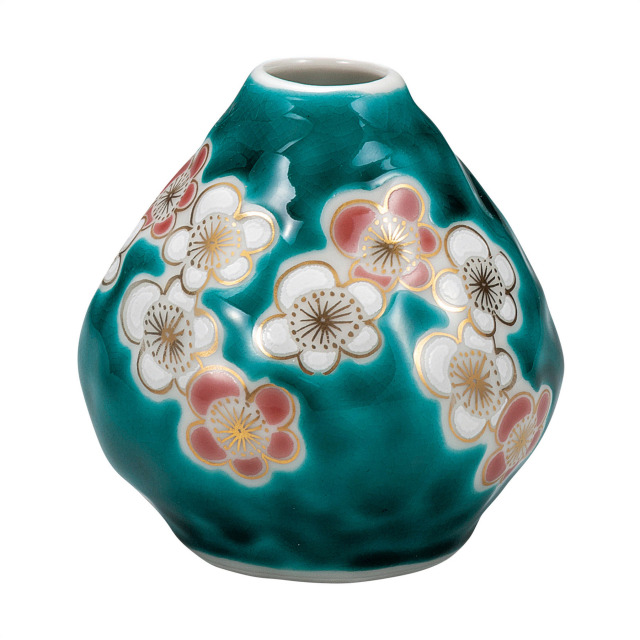 2.8号一輪生・グリーン紅白梅