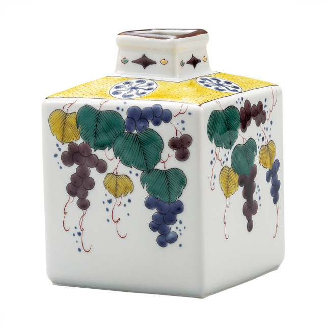 4.2号一輪生・ぶどう文