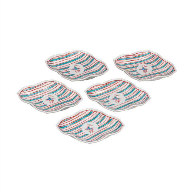 5.2号皿揃・小鳥